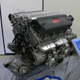Motor de gasolina de un Bugatti Veyron. Wikimedia Commons